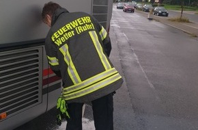 Feuerwehr Wetter (Ruhr): FW-EN: Wetter - drei parallele Einsätze am Freitagabend und drei Einsätze am Samstag
