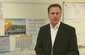 Deutsche Energie-Agentur GmbH (dena): Studie zur urbanen Energiewende: dena-Experte Christoph Jugel im Video.