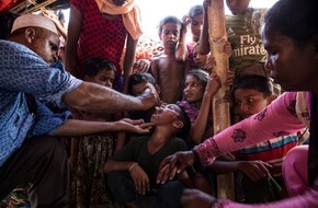 UNICEF Deutschland: Impfkampagne gegen Cholera für Rohingya-Fluchtlinge gestartet