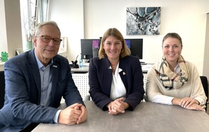 Polizei Dortmund: POL-DO: Polizeipräsident Gregor Lange zu Antrittsbesuch bei neuer Bürgermeisterin in Lünen - Grundstein für ein gemeinsames Sicherheitsleitbild gelegt