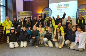 Polizei Bochum: POL-BO: "Girls'Day" im Polizeipräsidium: Mehr als 150 Mädchen verbringen einen spannenden Tag in Bochum, Herne und Witten