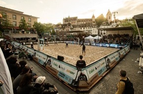 Eventorganisation - TIT-PIT GmbH: MM: Beachvolleyball auf dem Barf&uuml;sserplatz mit Basler Spitzenspielern