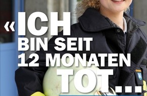 Swisstransplant: «Ich bin tot...» - Kampagne von Swisstransplant sensibilisiert für Organspende (BILD)