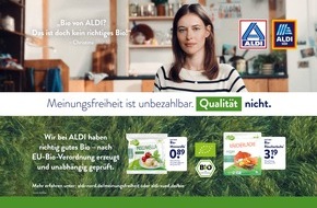 ALDI: Qualitätskampagne: ALDI räumt mit Vorurteilen auf