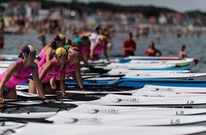 DLRG - Deutsche Lebens-Rettungs-Gesellschaft: 23. Internationaler DLRG Cup / Strand von Warnemünde lockt Rettungsschwimmer aus sechs Nationen zum Wettkampf