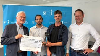 Modulare Holzbausteine, ein Wassermanagementkonzept und ein Assistenzsystem für Bagger gewinnen Innovationspreis „Building Outside The Box“ 2025
