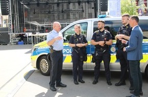 Kreispolizeibehörde Siegen-Wittgenstein: POL-SI: Siegener Stadtfest 2025 - Kreispolizeibehörde Siegen-Wittgenstein leistet mit starken Kräften wichtigen Beitrag zur Sicherheit