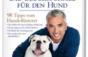 NATIONAL GEOGRAPHIC DEUTSCHLAND: Bewegung, Disziplin, Zuwendung / Hundeflüsterer Cesar Millan verrät im neuen NATIONAL GEOGRAPHIC-Ratgeber "Die Glücksformel für den Hund" 98 Tipps für ein zufriedenes Leben mit Vierbeinern (BILD)