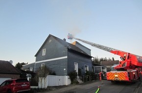 Feuerwehr Mülheim an der Ruhr: FW-MH: Kaminbrand mit starker Rauchentwicklung
