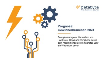 databyte GmbH: Wirtschaftsprognose 2024: Branchen im Aufwind