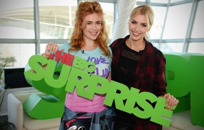 ProSieben: Sisters in Crime bei "The Big Surprise": Moderatorin Palina Rojinski macht Lena Gercke zur Komplizin