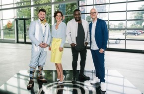 Sky Deutschland: Drehstart für 2. Staffel "MasterChef": Jury mit Nelson Müller, Ralf Zacherl, Sybille Schönberger und Justin Leone