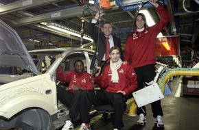 Ford-Werke GmbH: Ford: 1. FC Köln besucht das Fiesta-Werk