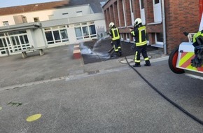 Freiwillige Feuerwehr Kranenburg: FW Kranenburg: Brand an Christophorus Grundschule