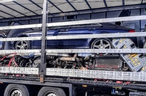 Bundespolizeiinspektion Kiel: BPOL-KI: Bundespolizei stellt in Spanien gestohlenen Mercedes sicher