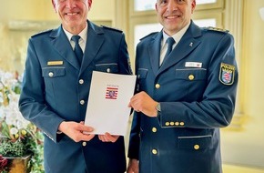 Polizeipräsidium Südhessen: POL-DA: Lampertheim/Viernheim: Martin Weinbach ist der neue Chef der Polizeistation