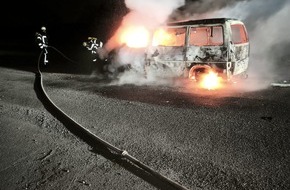 Freiwillige Feuerwehr Celle: FW Celle: Fahrzeugbrand in Westercelle