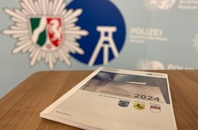 Polizei Bochum: POL-BO: Weniger Straftaten, mehr aufgeklärte Fälle: Polizeiliche Kriminalstatistik 2024 für Bochum, Herne und Witten