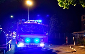 Feuerwehr Dortmund: FW-DO: Feuerwehr verhinderte Explosion von Gasflaschen