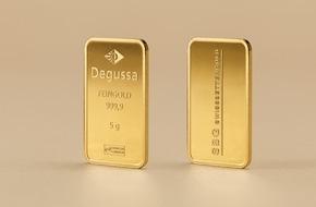 Degussa Goldhandel AG: Degussa Suisse inaugure le premier lingot d'or avec le label de qualité Swiss Better Gold