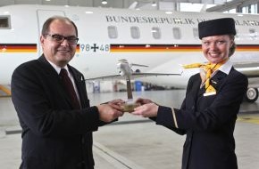 PIZ Luftwaffe: Luftwaffe übernimmt das erste Mittelstreckenflugzeug Global 5000 (mit Bild)