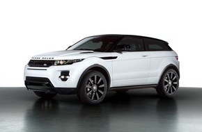 JAGUAR Land Rover Schweiz AG: Une offre de personalisation du Range Rover Evoque encore étendue avec le lancement du pack «Black design» (IMAGE)