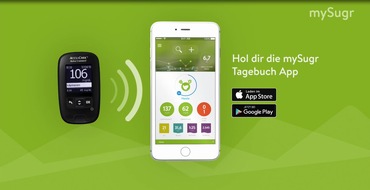 Roche Diabetes Care GmbH: Diabetes Management per Smartphone: Roche Diabetes Care und mySugr starten Kooperation