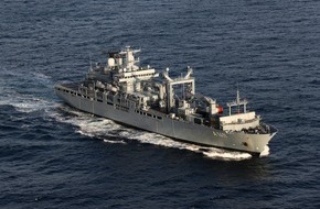 Presse- und Informationszentrum Marine: Präsenz im Nordatlantik - Einsatzgruppenversorger "Berlin" läuft zu Manöver "Atlantic Bear" aus - Begleiten Sie die Deutsche Marine erstmals in Grönland