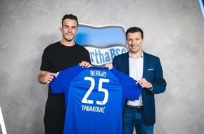 HERTHA BSC GmbH & Co. KGaA  : Hertha BSC verpflichtet Haris TabakoviÄ