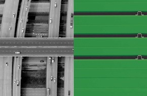 Regazzi SA: Rolll&auml;den, die Schadstoffe aus der Luft filtern