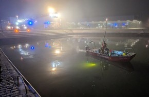 Feuerwehr Kleve: FW-KLE: Vermisste Person im Spoykanal gesucht