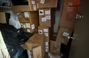 Hauptzollamt Berlin: HZA-B: Der ZOLL findet Drogen und verbotene Tabakwaren in Shisha Shop/ Sieben Kilo Cannabis, 17 Kilo Shisha-Tabak und tausende illegale Nikotinprodukte sichergestellt