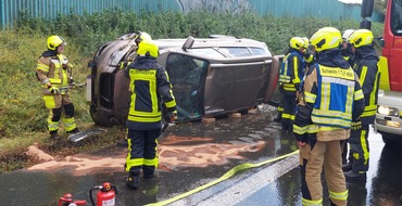 Feuerwehr Schwelm: FW-EN: Verkehrsunfall auf der Autobahn