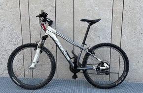 Polizeipräsidium Südhessen: POL-DA: Darmstadt: Eigentümer eines Mountainbikes gesucht / Wer erkennt sein Rad?
