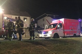 Feuerwehr Plettenberg: FW-PL: OT-Kersmecke. Feuerwehr rettet Mann mit Rauchvergiftung aus Wohnung. Topf auf dem Herd vergessen.