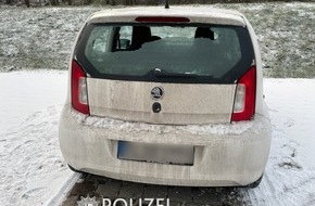 Polizeipräsidium Westpfalz: POL-PPWP: Scheibe eingeschlagen
