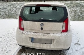 Polizeipräsidium Westpfalz: POL-PPWP: Scheibe eingeschlagen