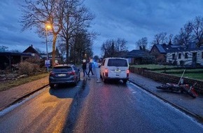 Polizeiinspektion Nienburg / Schaumburg: POL-NI: Linsburg - Verkehrsunfall mit einer schwer verletzten Person