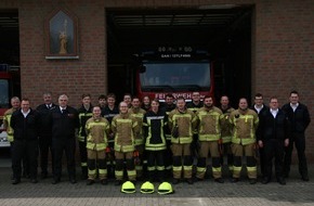 Freiwillige Feuerwehr Gangelt: FW Gangelt: 13 neue Einsatzkräfte für die Feuerwehr Gangelt
