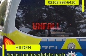 Polizei Mettmann: POL-ME: Schwerer Verkehrsunfall: Polizei ermittelt zur Ursache und bittet um Hinweise - 2602069