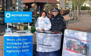 Polizeidirektion Lübeck: POL-HL: Polizeidirektion Lübeck / Anstieg von Taschendiebstählen in Ostholsteiner Supermärkten - die Polizei klärt auf