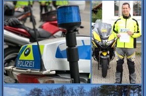 Polizeipräsidium Konstanz: POL-KN: Motorrad-Sicherheitstag beim Knopfmacherfelsen zwischen Beuron und Fridingen a.d. Donau - Polizei mit Kooperationspartnern ADAC und DRK gehen mit Motorradfahrern ins Gespräch