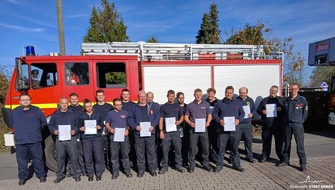 FW Kamen: Stadtübung der Jugenfeuerwehr Kamen