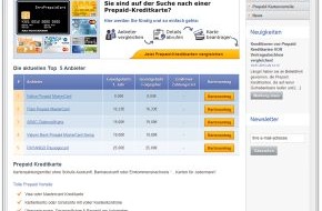 franke-media.net: Franke-Media.net relauncht www.prepaidkreditkarte.de / Auf unserer neu gestalteten Website haben Interessenten die Möglichkeit, sich zum Thema Prepaid-Kreditkarten auf Guthabenbasis zu informieren (BILD)