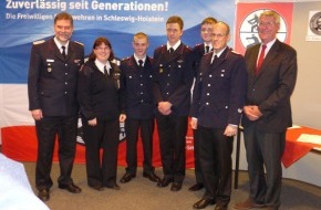 Landesfeuerwehrverband Schleswig-Holstein: FW-LFVSH: Hohe Geldpreise für die Brandschutzerziehung in den Feuerwehren
