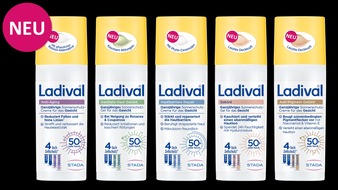 STADA Arzneimittel AG: Neu von Ladival&reg; &ndash; Aus zwei mach eins: individuelle Gesichtspflege und zuverl&auml;ssiger Sonnenschutz in einem