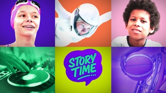 KiKA - Der Kinderkanal ARD/ZDF: "STORY TIME"- KiKA von ARD und ZDF startet Doku-Marke f&uuml;r Preteens / Kinder mit bewegenden Geschichten aus vielf&auml;ltigen Lebenswelten - zum Streamen auf kika.de und in der KiKA-App