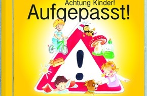 Menschenkinder Verlag: Achtung Kinder! Aufgepasst! / Neue Spaß- und Lernlieder von Detlev für die Sicherheit im Alltag (BILD)