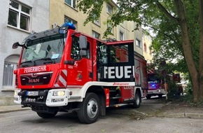 Feuerwehr Essen: FW-E: Pressemitteilung: Kleinbrand in Küche - Eine Person verletzt