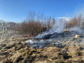 FW-MK: Erster Waldbrand des Jahres